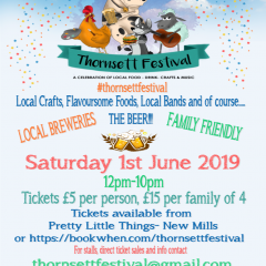 Thornsett Festival – A celebration of food, drink, crafts and music
