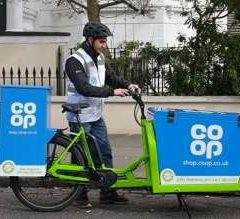 Home deliveries within 2 hours from the Co-op